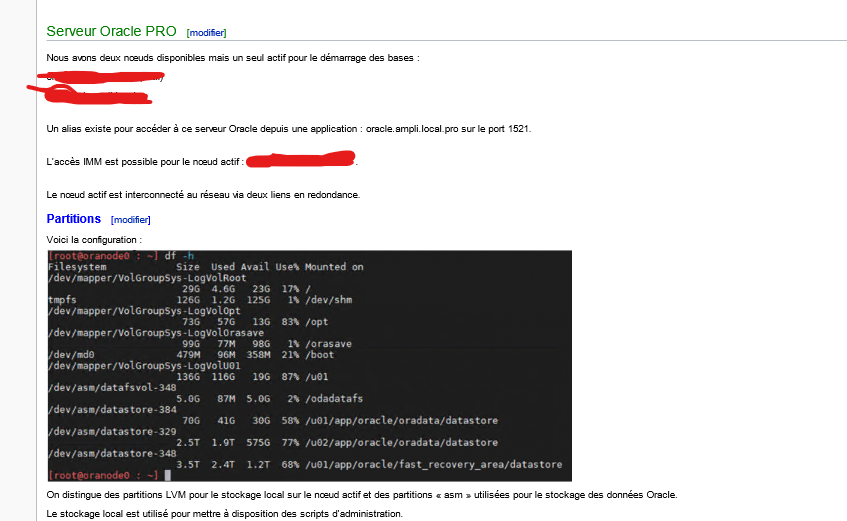 Documentation technique